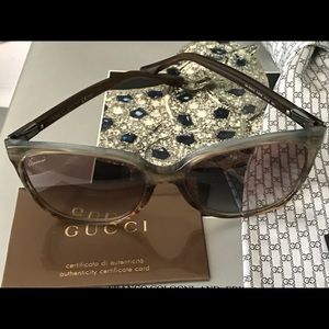 SALE Beautiful real Gucci sun glasses 3502 R4ENE